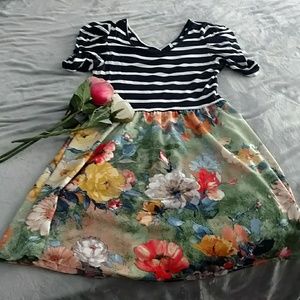 Pattern gorgeous dress